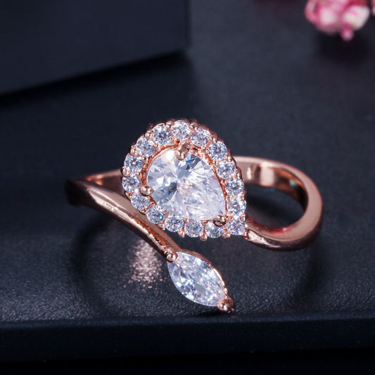 Tee-Von Adjustable Diamond Ring