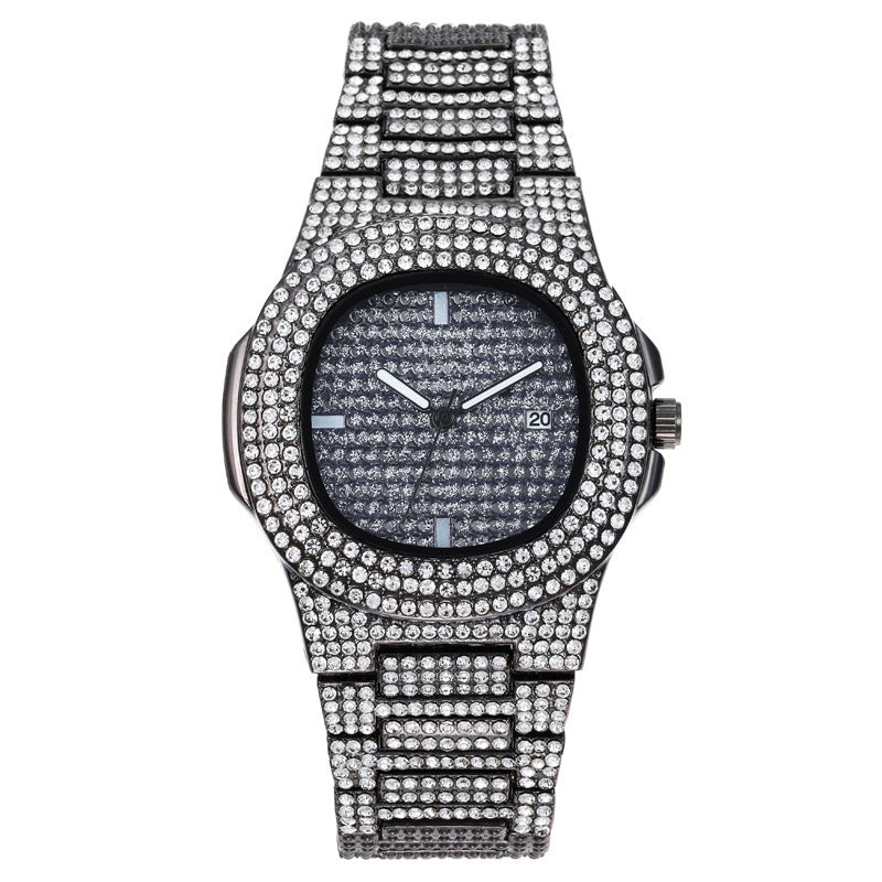 Tee-Von Mens Watches (Luxury Brand Fashion Diamond Watch)